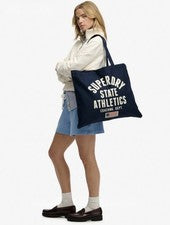 Superdry Bolso Tote Richest Navy H 43cm W 52cm Correa Altura 27cm