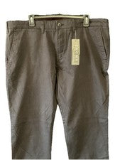 Pantalones para hombre Jachs New York 40X30 negros ajustados pierna recta