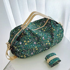 Bolso de compras ecológico plegable estilo japonés reutilizable bolso de viaje tamaño grande