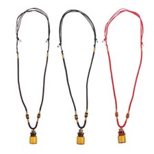 3 Pcs Fragrance Diffuser Oil Necklace Perfume Bottle Hanging Decor