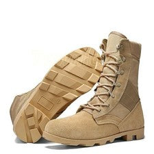 Hombres Botas de Combate de caña alta Ejército Zapatos de Trabajo Tácticos Desierto Militar