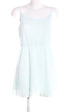 Vestido de verano H&M mujer vestido de tirantes estampado floral turquesa talla 38 elegante