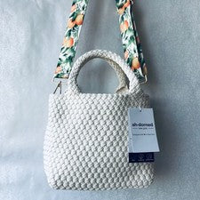 Bandolera Bandolera Bandolera Ahdorned Correa Guitarra Blanca Cuero Vegano