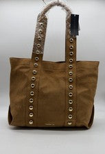 Bolso de Mano MADDEN GIRL Sloane Ultra Suave Dorado Tachuelas Mujer Grande - Coñac/Tostado
