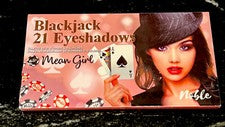Paleta de sombras de ojos Blackjack 21 colores Mean Girl pájaro romántico hermosos colores