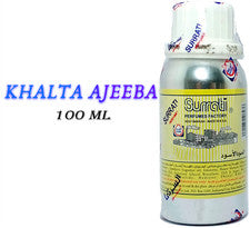 Aceite de perfume concentrado Surrati Khalta Ajeeb, envasado de 100 ml, aceite Attar.