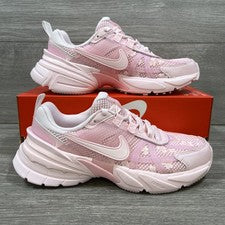Nike V2K Mujer’s Entrenadores para Correr Talla Uk 3.5 HJ5269-600 Patrón de Flores Rosa Nuevo