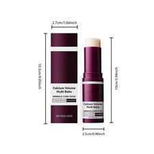 Set de cuidado de la piel de calcio de 60 ml suero facial parches para ojos bálsamo múltiple cuidado hidratante