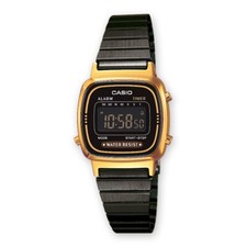 CASIO LA670WEGB-1BDF OROLOGIO DONNA BICOLORE DORATO NERO 25mm SOTTOCOSTO
