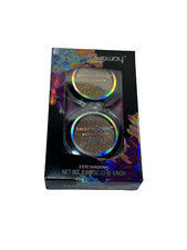 Beauty Runway 2 sombra de ojos dorada y bronce 0,07 oz / 2 g cada una