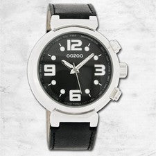 Oozoo reloj de pulsera unisex Vintage Series analógico metal negro UOC4254A