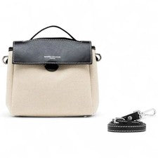 Moda Bolso De Hombro GIANNI CHIARINI Mujer Negro Beige - BS11599-SAL-NERO