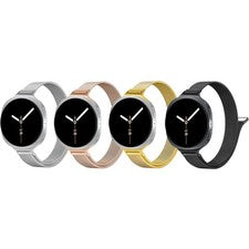 Correa delgada de malla milanesa para reloj Samsung Galaxy 8 40 mm 44 mm clásico 46 mm