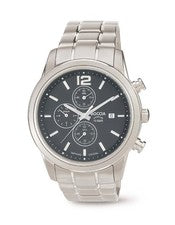 Boccia Titanium 3759-01 Reloj Cronógrafo Titanio Zafiro 100 m Negro Ø43 mm