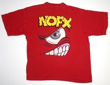 Camisa Nofx Band Mem Talla Completa Roja 100% Algodón Regalo para Fan TT1247