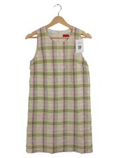 Vestido midi casual de seda a cuadros talla 34 XS de HUGO