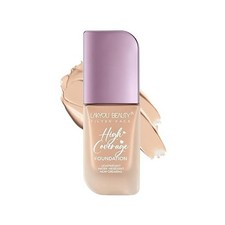 Base líquida de alta cobertura facial Lakyou Beauty Filter, ligera, impermeable