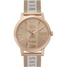 Orologio Solo Tempo Da Uomo Di Versus VSPHM0620 Barbes In Acciaio PVD Oro Rosa