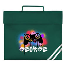 Controlador GraffiGaming Personalizado Escuela Primaria Bolsa de Libros Niños Niñas KS1