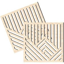 2 Piezas Adornos de Pared para Salón Decoración Hogar Accesorios Paneles