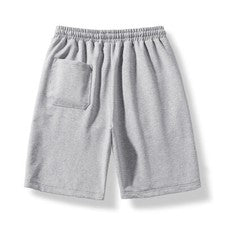 Pantalones cortos deportivos informales de playa con cordón de punto de moda para hombre
