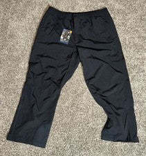 NUEVO 5.11 Tactical Series Pantalones de Lluvia Negro Talla 3XL Estilo 48005 Cintura Elástica