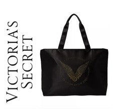 Bolso de Mano Victoria Secret Fashion Show 2025 Alas de Ángel Estrás Negro NUEVO