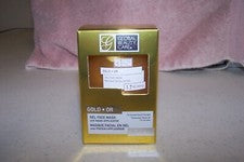 Global Beauty Care Gold OR, Mascarilla Facial Gel con Aplicador de Mascarilla NUEVA en Caja
