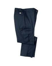 PANTALONES CARGO INDUSTRIALES DICKIES 2112372 PREMIUM CALCE RELAJADO AZUL MARINO PARA HOMBRE 36" SIN DOBLADILLO