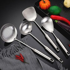 Rebanadas conservante herramientas de cocina cuchara pala wok espátula