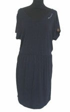 VESTIDO LASY JERSEY VESTIDO AZUL MARINO RAGWEAR T. M / 38 NUEVO