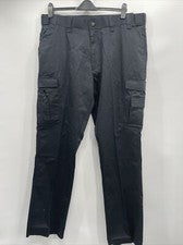 UNIFORMS TODAY Para hombres Cintura TALLA 30 Azul Marino SIN DOBLADILLO PANTALONES DE VESTIR NUEVOS CON ETIQUETAS
