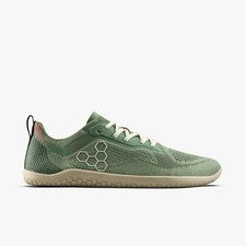 Vivobarefoot Primus Lite Tejido Natural Verde Polvoriento Para Hombres Reino Unido 10 Zapatos Descalzos
