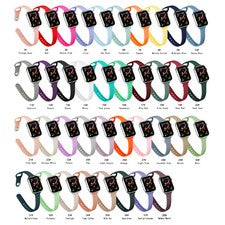 Correa delgada de silicona para Apple Watch 11 10 9 8 7 6 5 SE 40/44/41/45/42/46mm