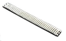 Correa de reloj flexible de 19 mm de acero inoxidable adecuada para correa de tracción Swatch Inox