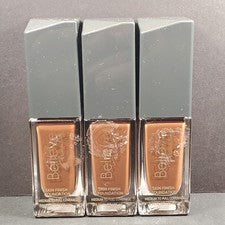Base Believe Beauty Skin Finish MOCHA maquillaje de cobertura media a completa paquete de 3