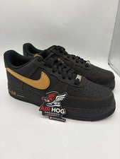 Nike Air Force 1 Low '07 LV8 Negro Desierto Ocre AF1 Para hombres Vlone HQ2037-003 9