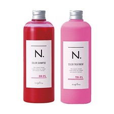 Napla N. Color Champú Pi (rosa) 320mL y tratamiento 300g Set
