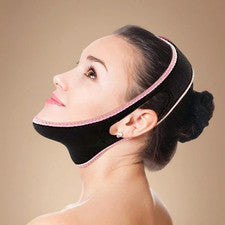 Moldeador de doble mentón, correa de estiramiento y estiramiento facial, herramienta para el cuidado de la piel facial