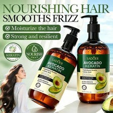 Aceite de aguacate queratina acondicionador capilar 500 ml ingredientes naturales queratina cuidado del cabello