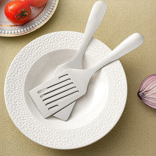 2-teiliges Set Kleine Pfannenwender Aus Edelstahl 25 Cm Für Küche