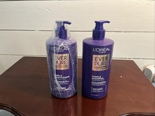 Champú y acondicionador púrpura L'Oreal Everpure cuidado del color sin sulfatos 23 oz