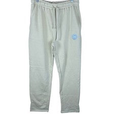Pantalones de chándal boohooMAN para hombre bordados dobladillo dividido talla mediana suaves