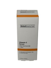 Global Beauty Care Suero Vitamina C Niacinamida Zinc 1.7 OZ Iluminador