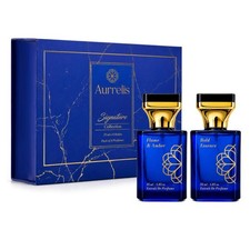 Aurrelis Bold Essence & Flame Amber Perfume Set Hombres Larga Duración 2x55ml