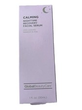Global Beauty Care SUERO FACIAL CALMANTE NOCTURNO lavanda aloe 1 oz/30 ml nuevo