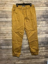 Pantalones Matchstick Para Hombre Cintura Elástica Cordón Estilo Jogger Ropa de Trabajo Talla 31