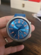 Reloj Swatch Swatch Big Bold Azul Usado Verano☀️ Elegante