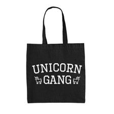 Unicornio Gang - Lienzo Bolsa - Fantasy Mágico Magia Divertido Mito