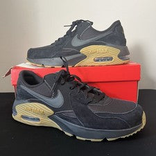 NUEVO Para Hombre Nike Air Max Excee Negro/Antracita/Goma Talla 12 HV0928-010